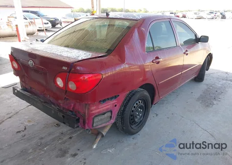 2005 Toyota Corolla Ce/Le/S из США, поврежденный, VIN 2T1BR32E35C507058